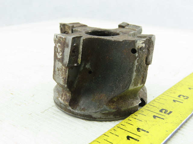 2.5" Indexable Face Mill 1" Arbor 4 Tool Insert