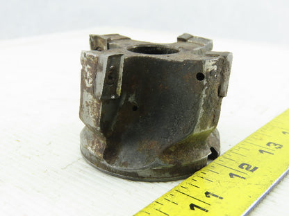 2.5" Indexable Face Mill 1" Arbor 4 Tool Insert