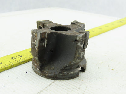2.5" Indexable Face Mill 1" Arbor 4 Tool Insert