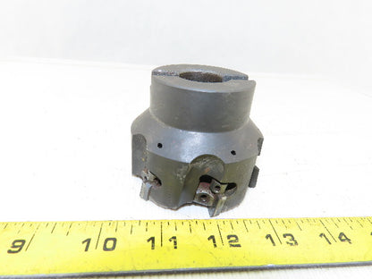 RK Tool SMC3006-14130 Indexable Face Mill Cutter 6-Insert 3" RH 1" Arbor