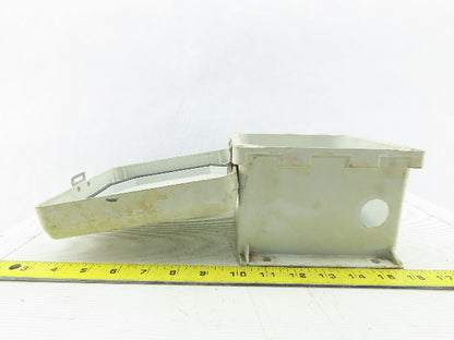 Hoffman HJ606HWPL1LG Composite Electrical Enclosure 7.31x7.31x4.96 W/Back plate
