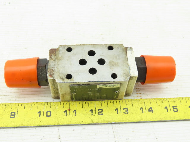 Rexroth Z2FS 6-2-43/1QV Hydraulic Double Throttle Valve