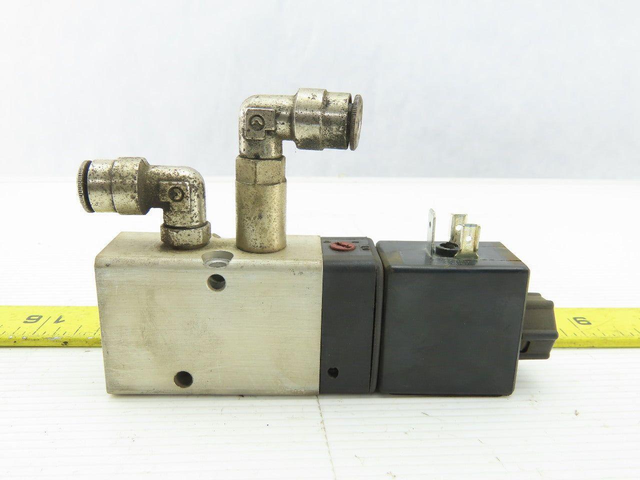 Herion 2625401 Pneumatic Solenoid Valve 24V 2.5W 25-150 PSI