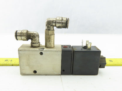 Herion 2625401 Pneumatic Solenoid Valve 24V 2.5W 25-150 PSI