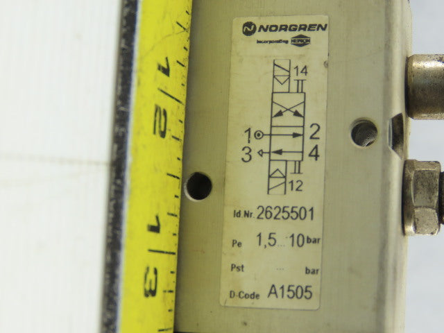 Norgren 2625501 Pneumatic Double Acting Solenoid Valve 24V 2.5W