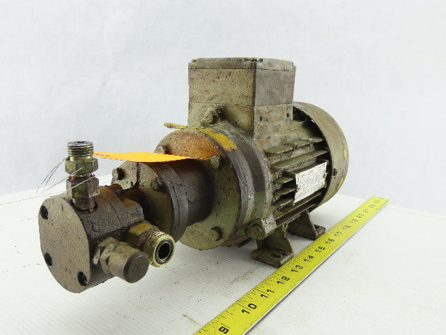 Baier Koppel D-91257 Hydraulic Pump & 0.25KVA Motor 208-230/485/460V 3Ph