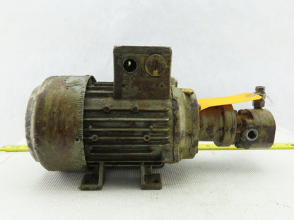 Baier Koppel D-91257 Hydraulic Pump & 0.25KVA Motor 208-230/485/460V 3Ph