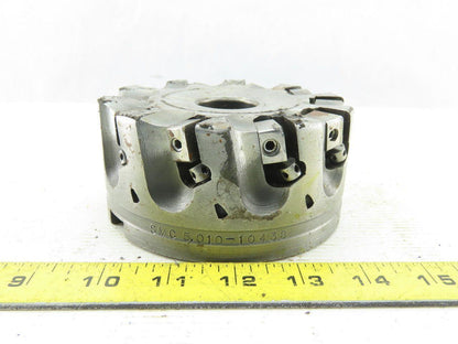 Dijet SMC 5.010-10438 5" Indexable Face Mill Cutter 1-1/2" Arbor 10 Flute