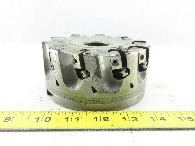Dijet SMC 5.010-10438 5" Indexable Face Mill Cutter 1-1/2" Arbor 10 Flute