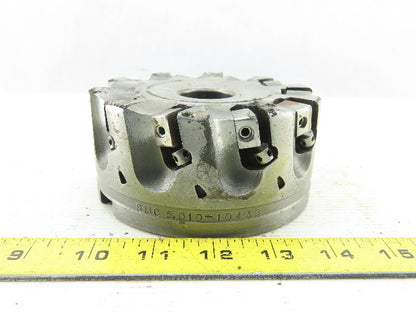 Dijet SMC 5.010-10438 5" Indexable Face Mill Cutter 1-1/2" Arbor 10 Flute