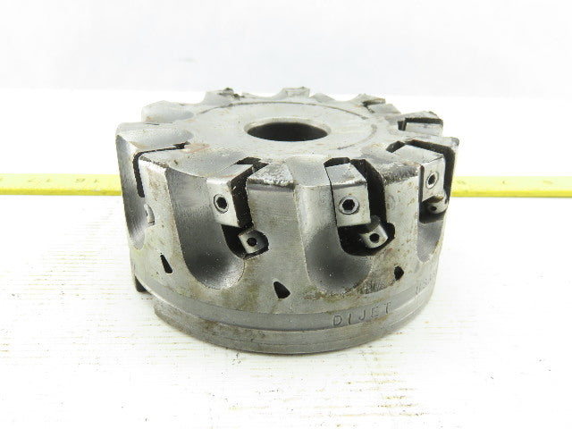 Dijet SMC 5.010-10438 5" Indexable Face Mill Cutter 1-1/2" Arbor 10 Flute