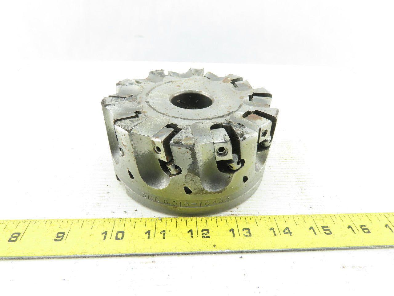 Dijet SMC 5.010-10438 5" Indexable Face Mill Cutter 1-1/2" Arbor 10 Flute