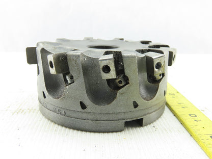 Dijet SMC 5.010-10438L 5" Left Hand  Indexable Face Mill 1-1/2" Arbor 10 Flute