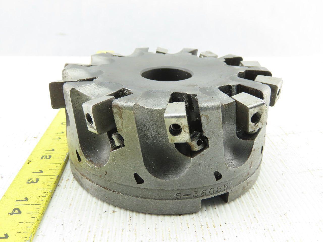 Dijet SMC 5.010-10438L 5" Left Hand  Indexable Face Mill 1-1/2" Arbor 10 Flute