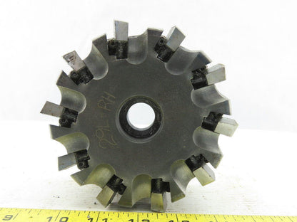 Dijet SMC 5.010-10438L 5" Left Hand  Indexable Face Mill 1-1/2" Arbor 10 Flute