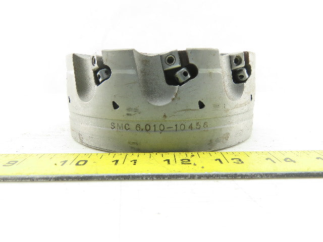 Dijet SMC 6.010-10456 6" Indexable Face Mill Cutter 1-1/2" Arbor 10 Flute