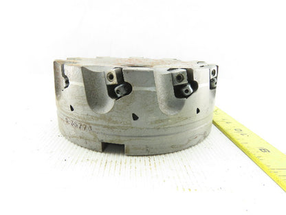 Dijet SMC 6.010-10456 6" Indexable Face Mill Cutter 1-1/2" Arbor 10 Flute