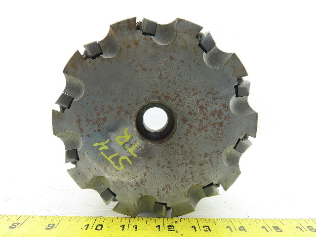 Dijet SMC 6.010-10456 6" Indexable Face Mill Cutter 1-1/2" Arbor 10 Flute