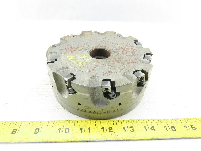Dijet SMC 6.010-10456 6" Indexable Face Mill Cutter 1-1/2" Arbor 10 Flute