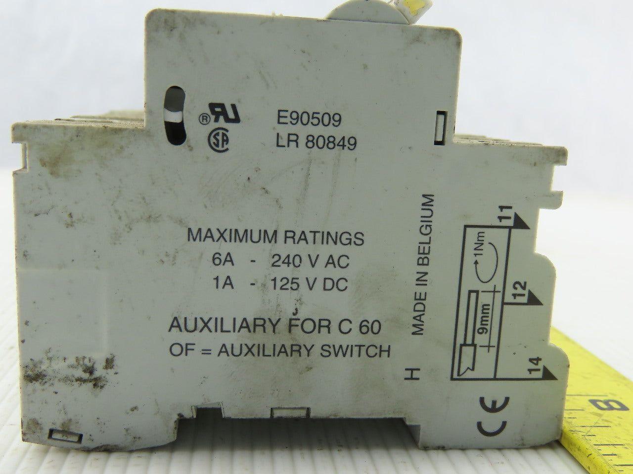 Merlin Gerin C60N 10A Type B Circuit Breaker 277V Lot Of 7