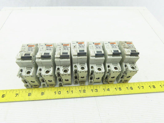 Merlin Gerin C60N 10A Type B Circuit Breaker 277V Lot Of 7