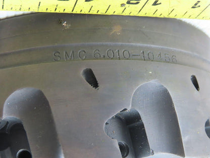 Dijet SMC 6.010-10456 6" Indexable Face Mill Cutter 1-1/2" Arbor 10 Flute