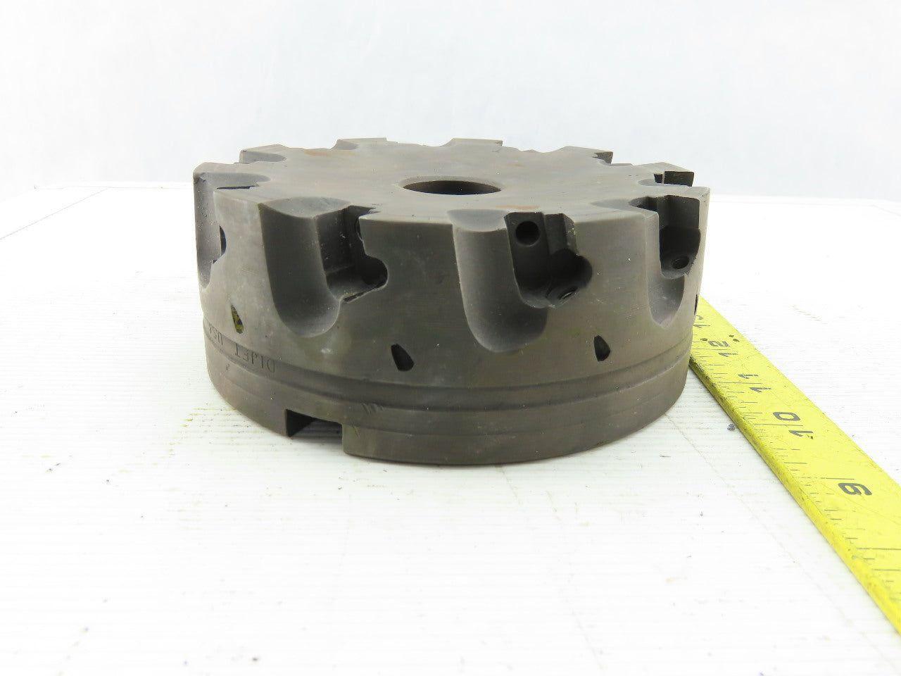 Dijet SMC 6.010-10456 6" Indexable Face Mill Cutter 1-1/2" Arbor 10 Flute