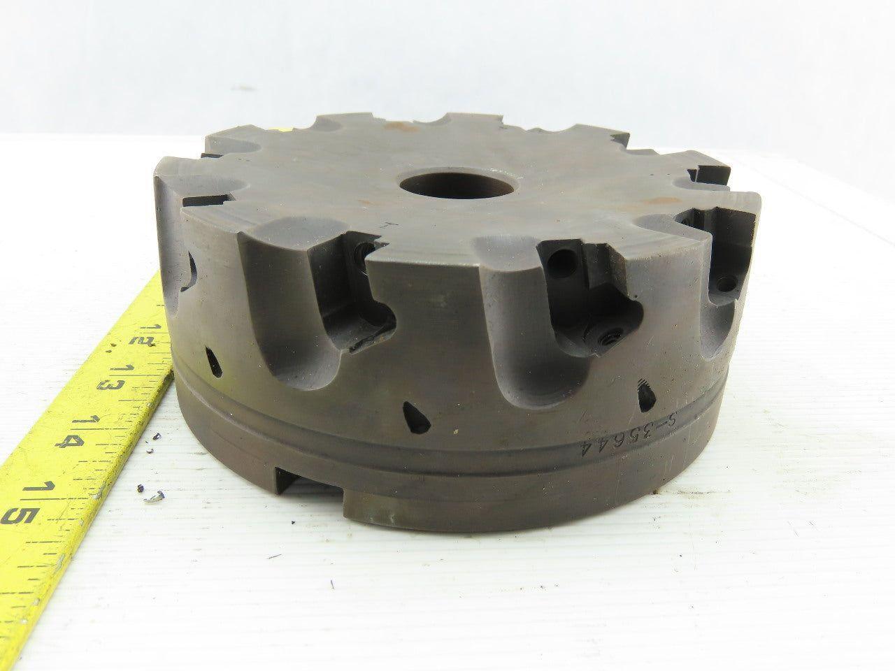 Dijet SMC 6.010-10456 6" Indexable Face Mill Cutter 1-1/2" Arbor 10 Flute