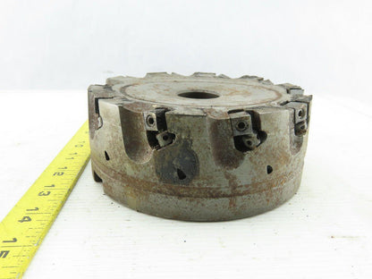 Dijet SMC 6.010-10456 3.5" Indexable Face Mill Cutter LH 1-1/2" Arbor 6 Flute