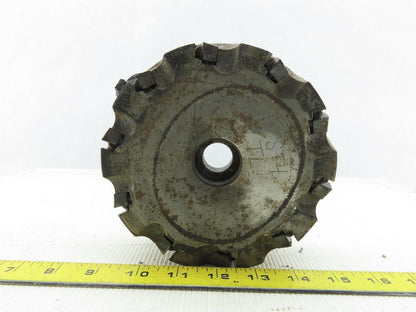 Dijet SMC 6.010-10456 3.5" Indexable Face Mill Cutter LH 1-1/2" Arbor 6 Flute