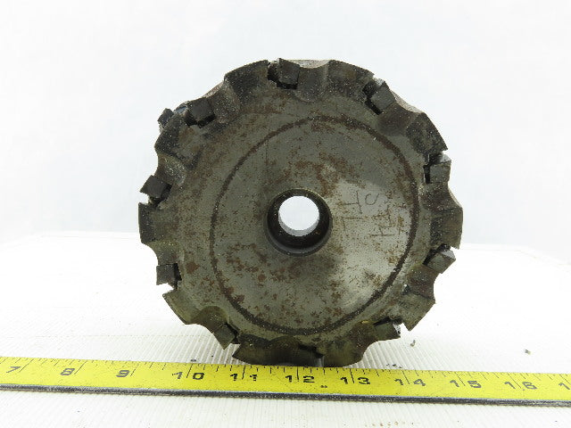 Dijet SMC 6.010-10456 3.5" Indexable Face Mill Cutter LH 1-1/2" Arbor 6 Flute