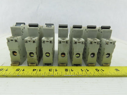 Merlin Gerin C60N 5A-Type C 277 Volt Circuit Breaker Lot of 7