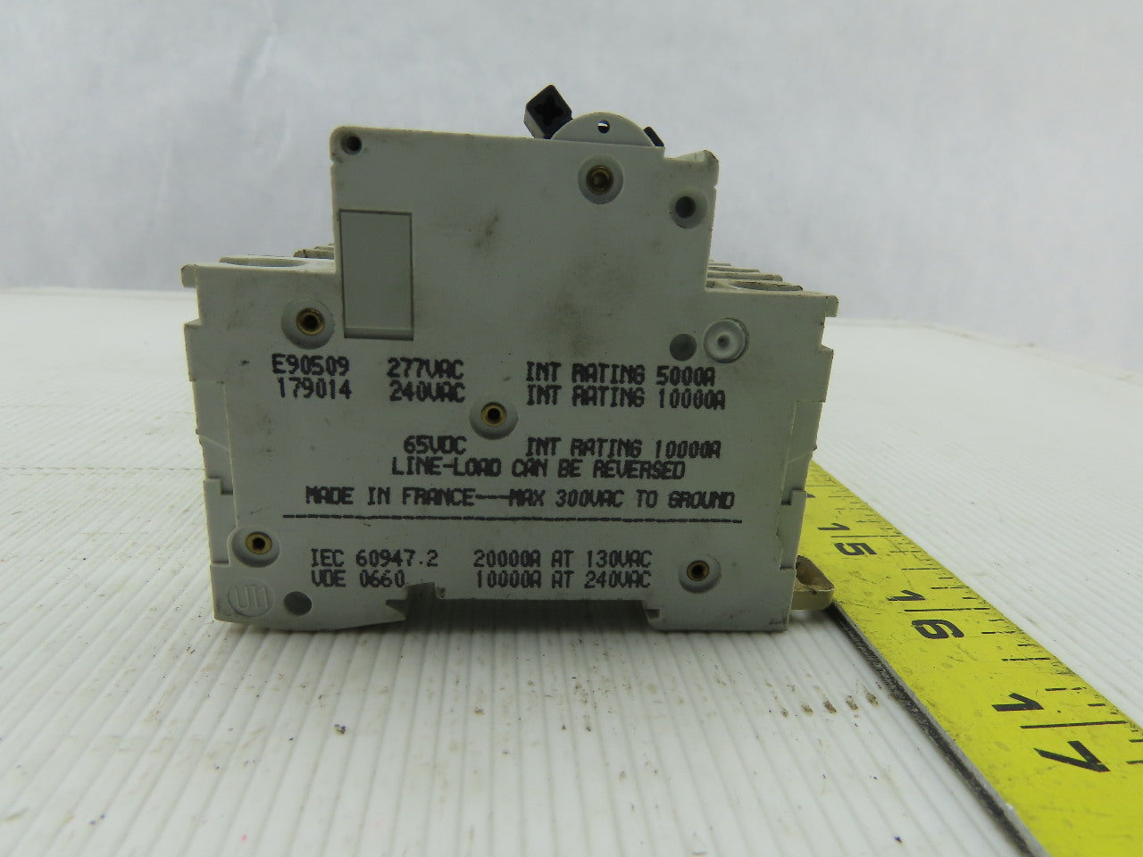 Merlin Gerin C60N 5A-Type C 277 Volt Circuit Breaker Lot of 7