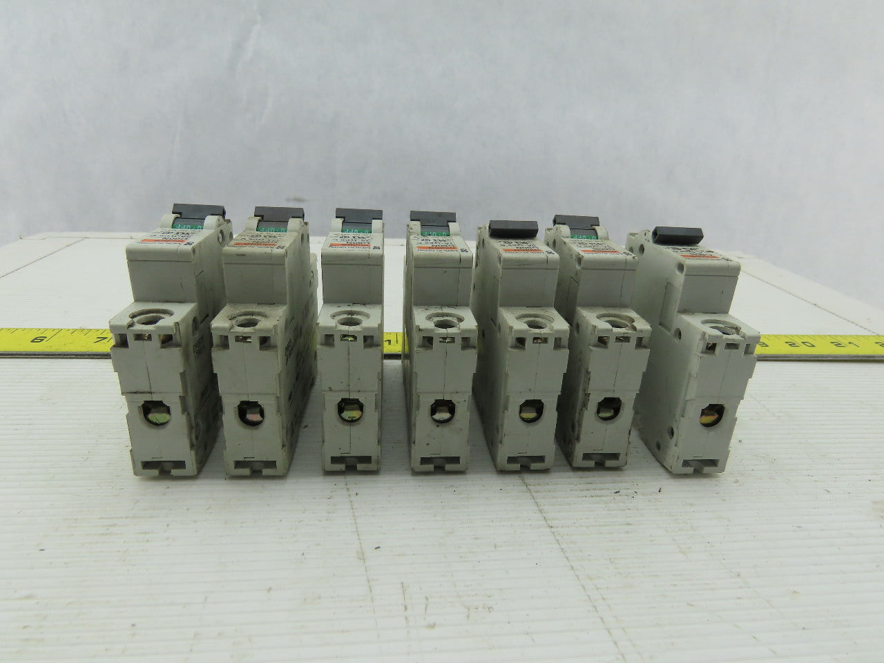 Merlin Gerin C60N 5A-Type C 277 Volt Circuit Breaker Lot of 7