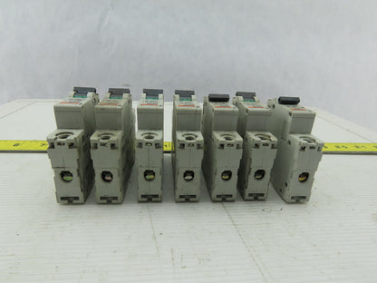 Merlin Gerin C60N 5A-Type C 277 Volt Circuit Breaker Lot of 7