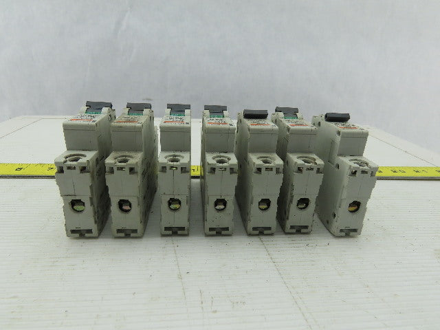Merlin Gerin C60N 5A-Type C 277 Volt Circuit Breaker Lot of 7