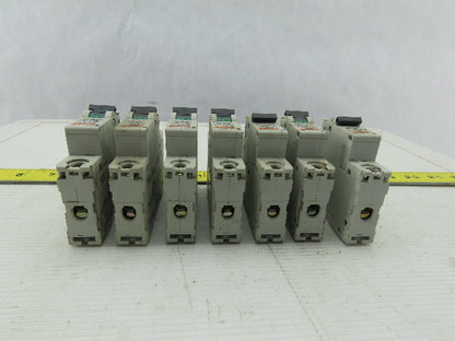 Merlin Gerin C60N 5A-Type C 277 Volt Circuit Breaker Lot of 7