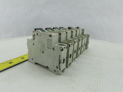 Merlin Gerin C60N 5A-Type C 277 Volt Circuit Breaker Lot of 7