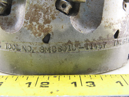 RK Tools SMC 6010-11457 6" Indexable Face Mill Cutter 1-1/2" Arbor 10 Flute
