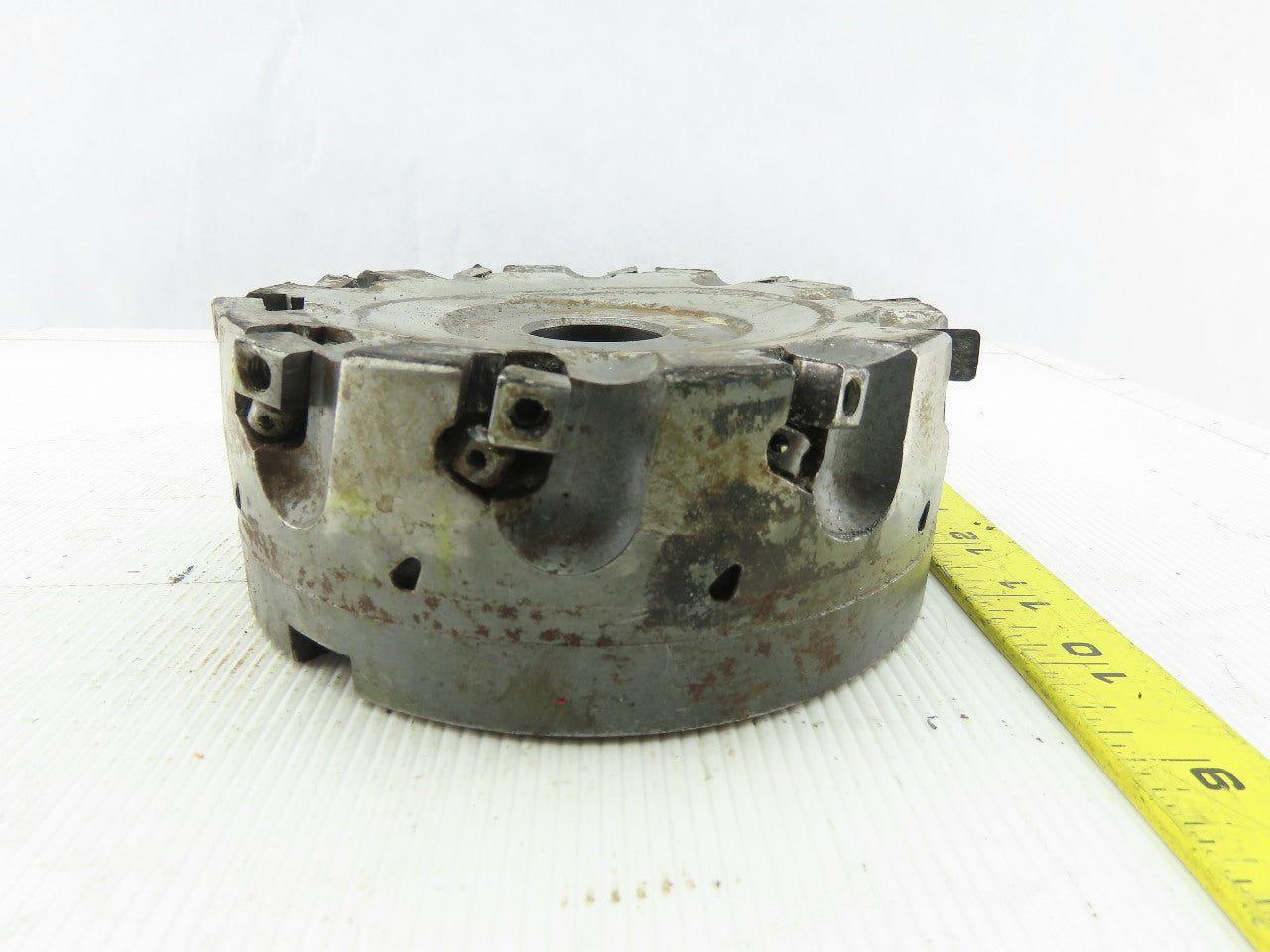 RK Tools SMC 6010-11457 6" Indexable Face Mill Cutter 1-1/2" Arbor 10 Flute