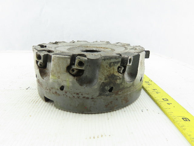 RK Tools SMC 6010-11457 6" Indexable Face Mill Cutter 1-1/2" Arbor 10 Flute