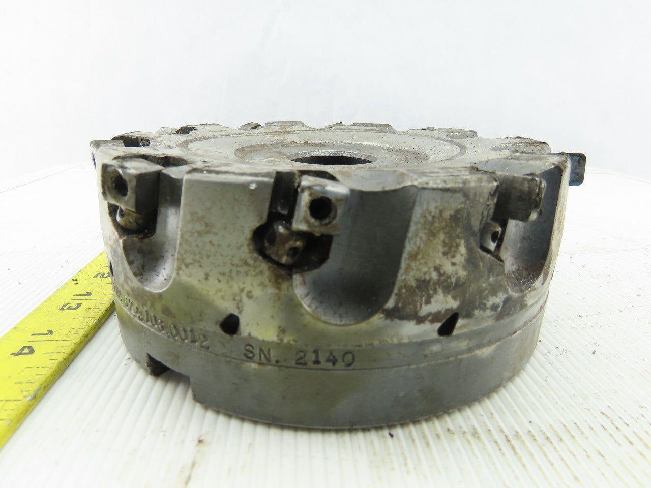 RK Tools SMC 6010-11457 6" Indexable Face Mill Cutter 1-1/2" Arbor 10 Flute