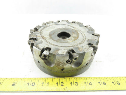 RK Tools SMC 6010-11457 6" Indexable Face Mill Cutter 1-1/2" Arbor 10 Flute