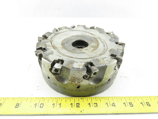 RK Tools SMC 6010-11457 6" Indexable Face Mill Cutter 1-1/2" Arbor 10 Flute