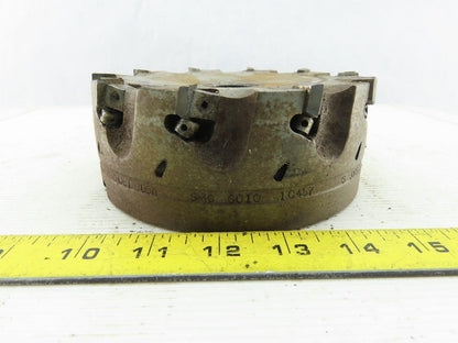 Dijet SMC 6010-10457 6" Indexable Face Mill Cutter 1-1/2" Arbor 10 Flute