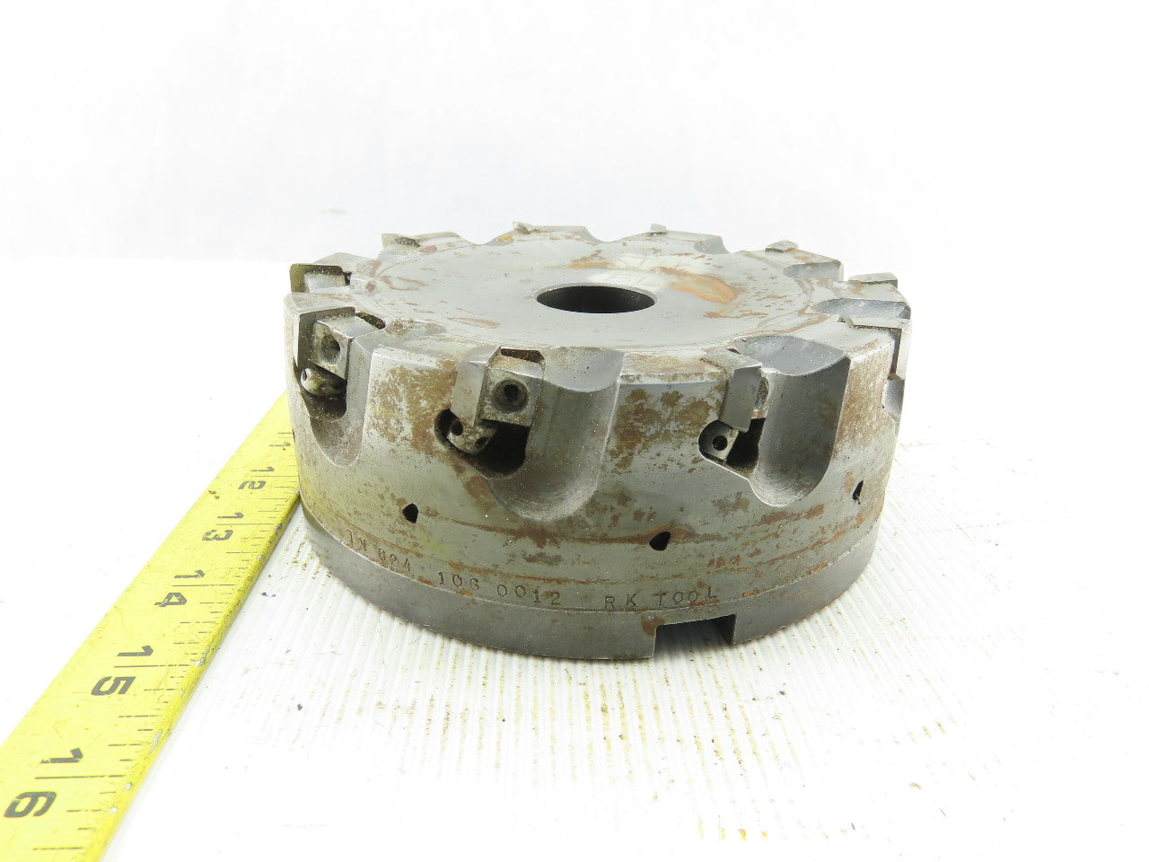 RK-Tools SMC 6010-10457 6" Indexable Face Mill Cutter 1-1/2" Arbor 10 Flute