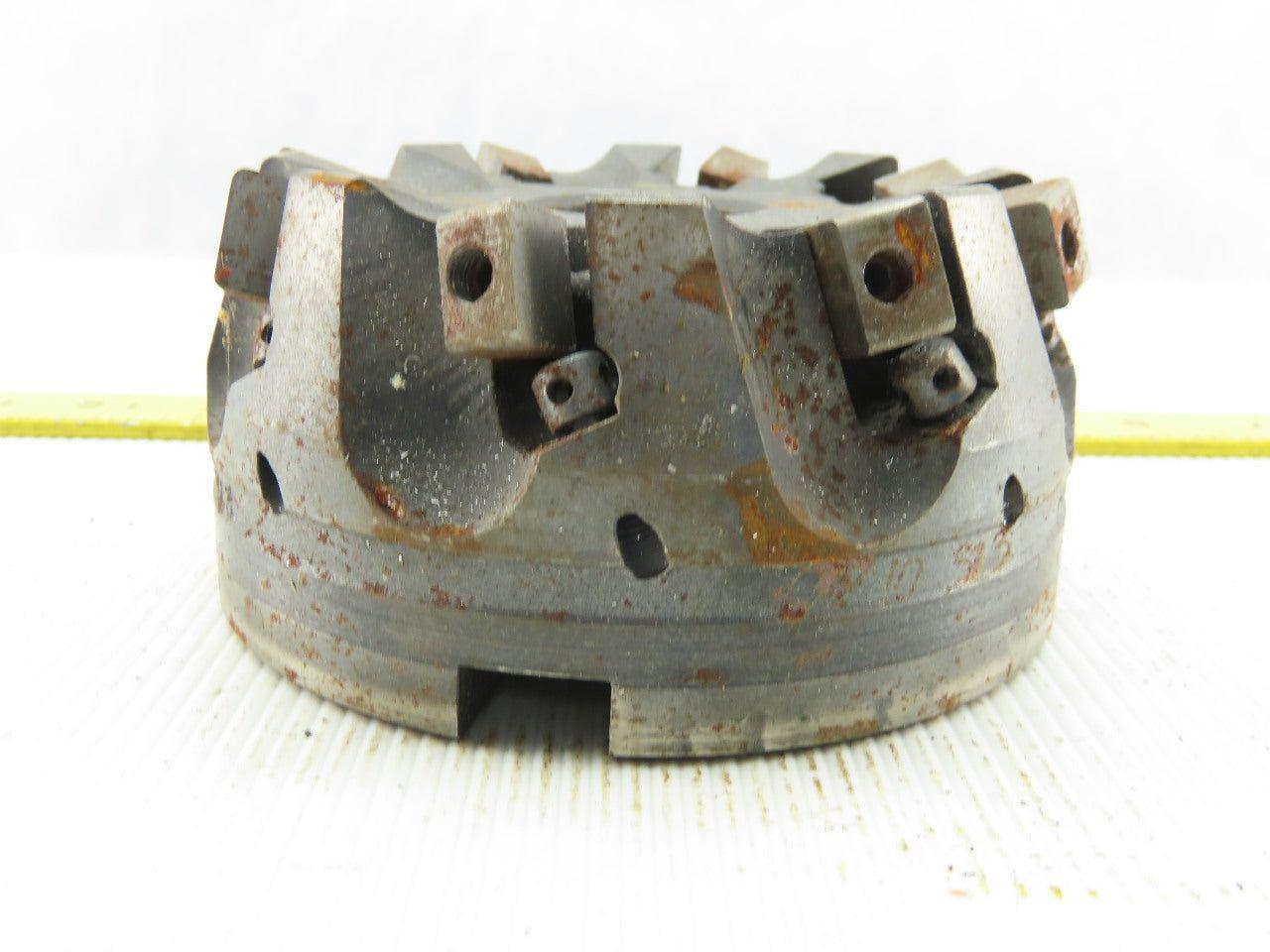 Dijet SMC4008-11021 4" Indexable Face Mill Cutter 1-1/2" Arbor 8 Flute