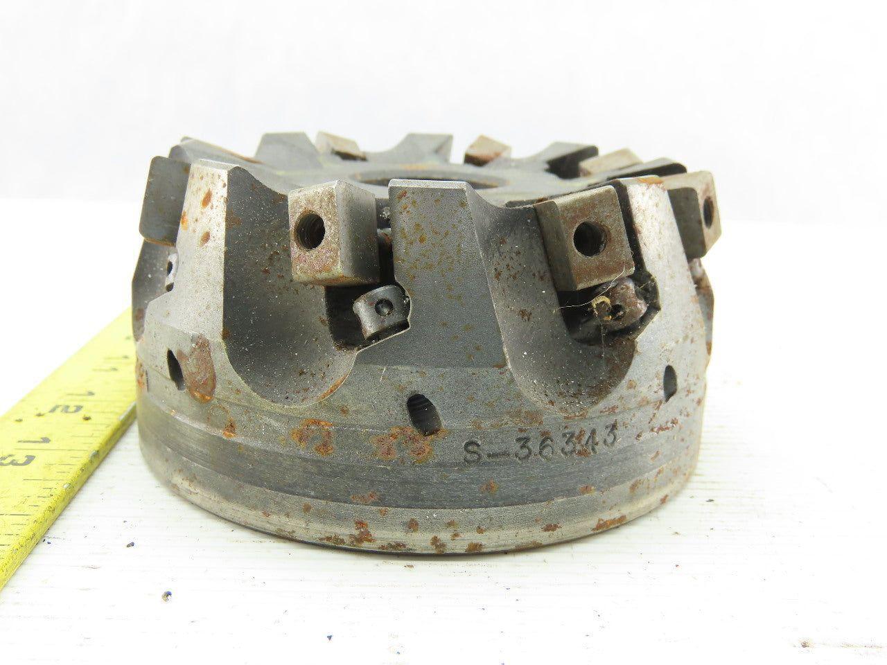 Dijet SMC4008-11021 4" Indexable Face Mill Cutter 1-1/2" Arbor 8 Flute