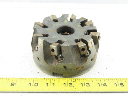Dijet SMC4008-11021 4" Indexable Face Mill Cutter 1-1/2" Arbor 8 Flute