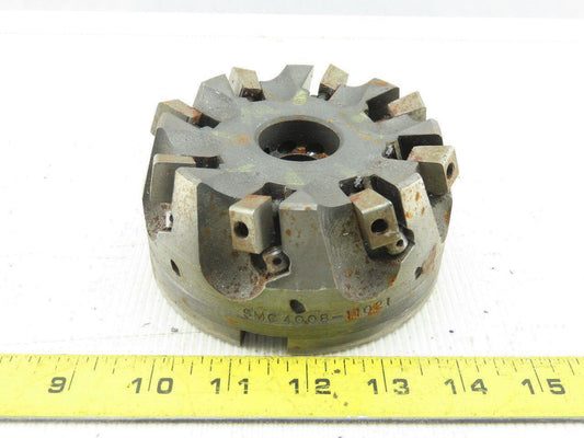 Dijet SMC4008-11021 4" Indexable Face Mill Cutter 1-1/2" Arbor 8 Flute